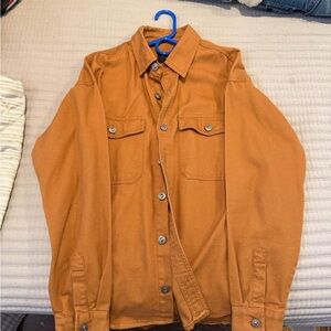 Men's tan duck canvas Jacket